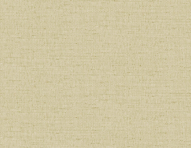 Seabrook Kaya Faux Paperweave Chamomile Wallpaper