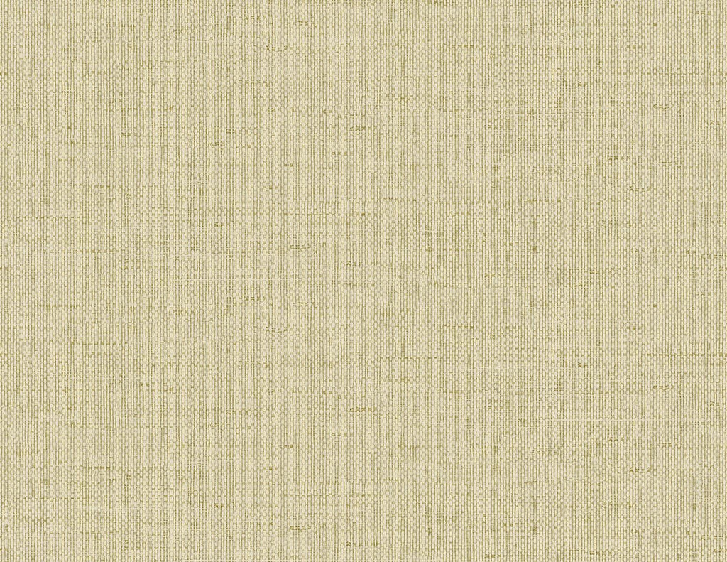 Seabrook Kaya Faux Paperweave Chamomile Wallpaper