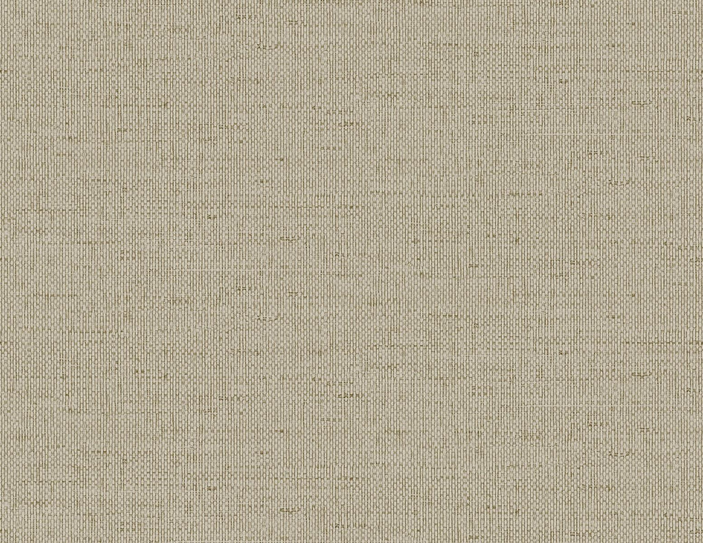 Seabrook Kaya Faux Paperweave Tan Wallpaper