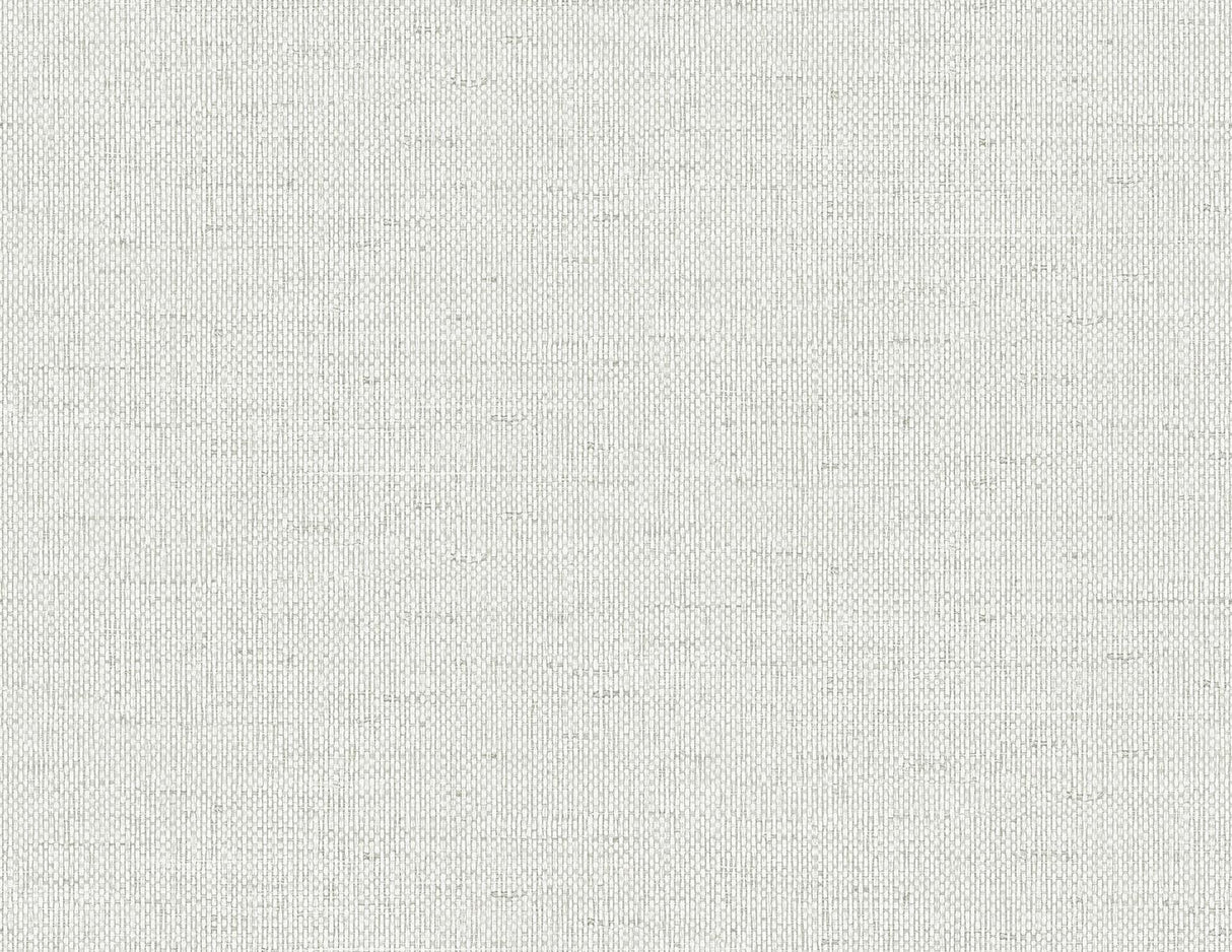 Seabrook Kaya Faux Paperweave Grey Wallpaper