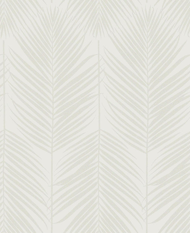 Seabrook Persei Palm Chardonnay Wallpaper