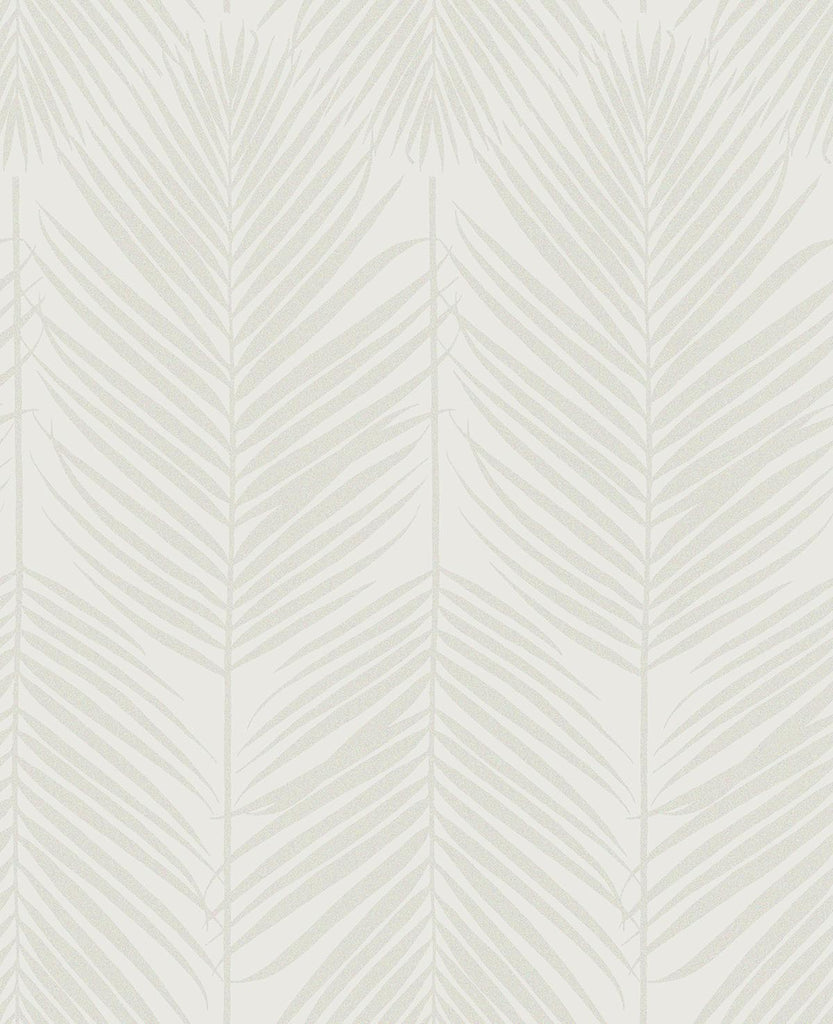 Seabrook Persei Palm Off-White Wallpaper