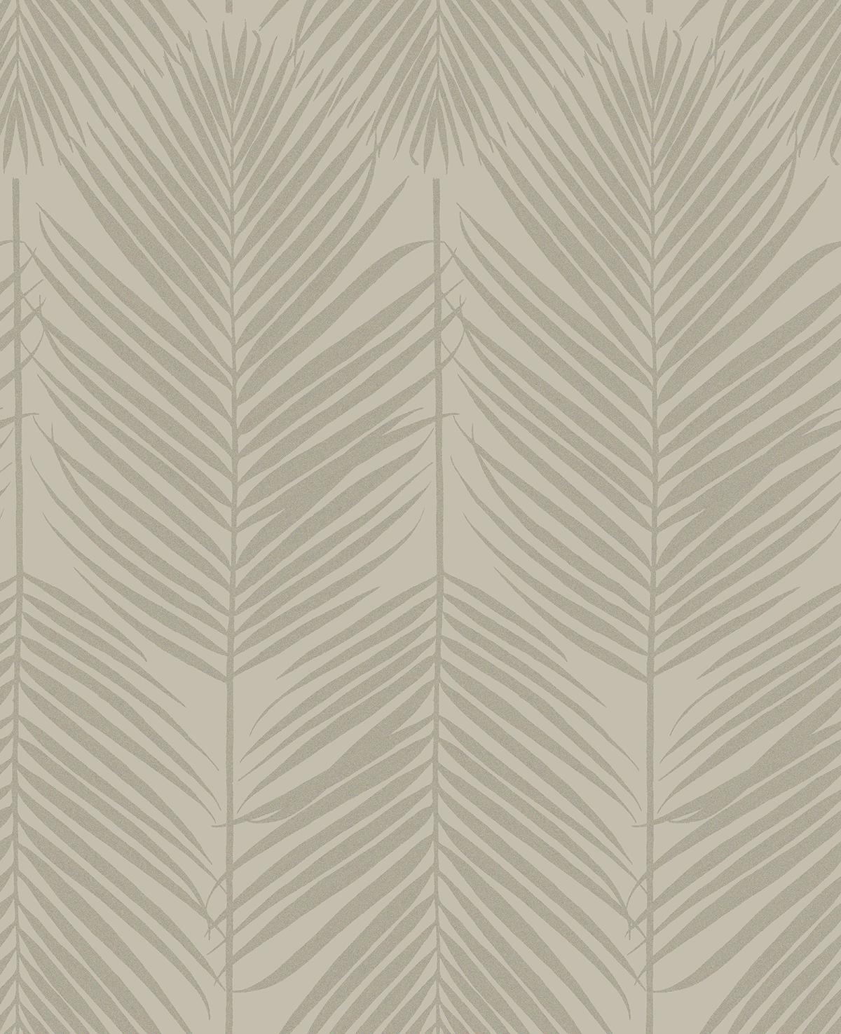 Seabrook Persei Palm Champagne Wallpaper