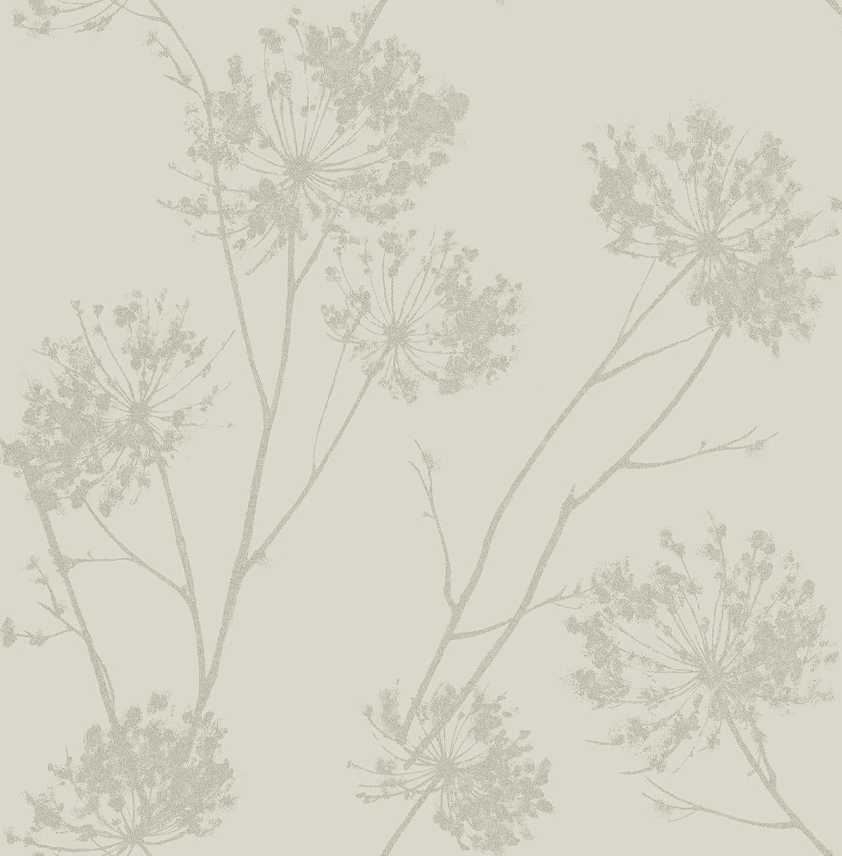 Seabrook Wild Grass Champagne Wallpaper