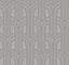 Seabrook Dco Arches Nickel Wallpaper