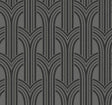 Seabrook Dco Arches Pewter & Galaxy Wallpaper