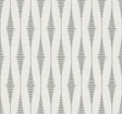 Seabrook Diamond Stripe Celestial Blue & Pearl Wallpaper