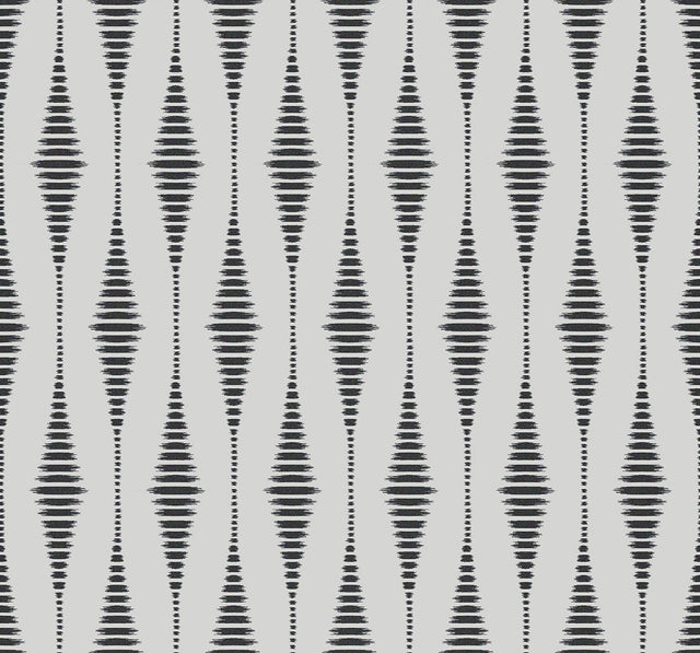 Seabrook Diamond Stripe Nickel & Galaxy Wallpaper