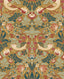 Seabrook Fragaria Garden Ochre Wallpaper