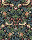Seabrook Fragaria Garden Ebony Wallpaper