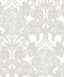 Seabrook Floral Hydrangea Pale Oak & Pearl Wallpaper