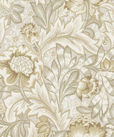 Seabrook Acanthus Garden Warm Neutral Wallpaper