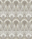 Seabrook Dragonfly Damask Warm Pewter Wallpaper