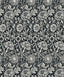 Seabrook Tonal Floral Trail Ebony Wallpaper