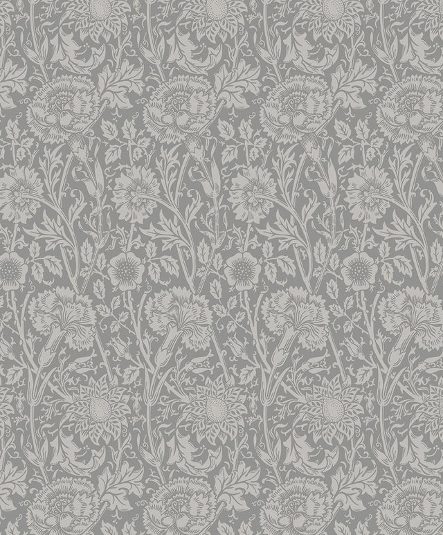 Seabrook Tonal Floral Trail Argos Grey Wallpaper