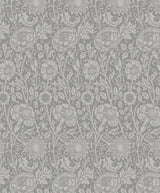 Seabrook Tonal Floral Trail Grey Wallpaper