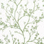 Schumacher Twiggy Green Wallpaper