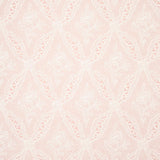 Schumacher Cosette Lace Blush Wallpaper