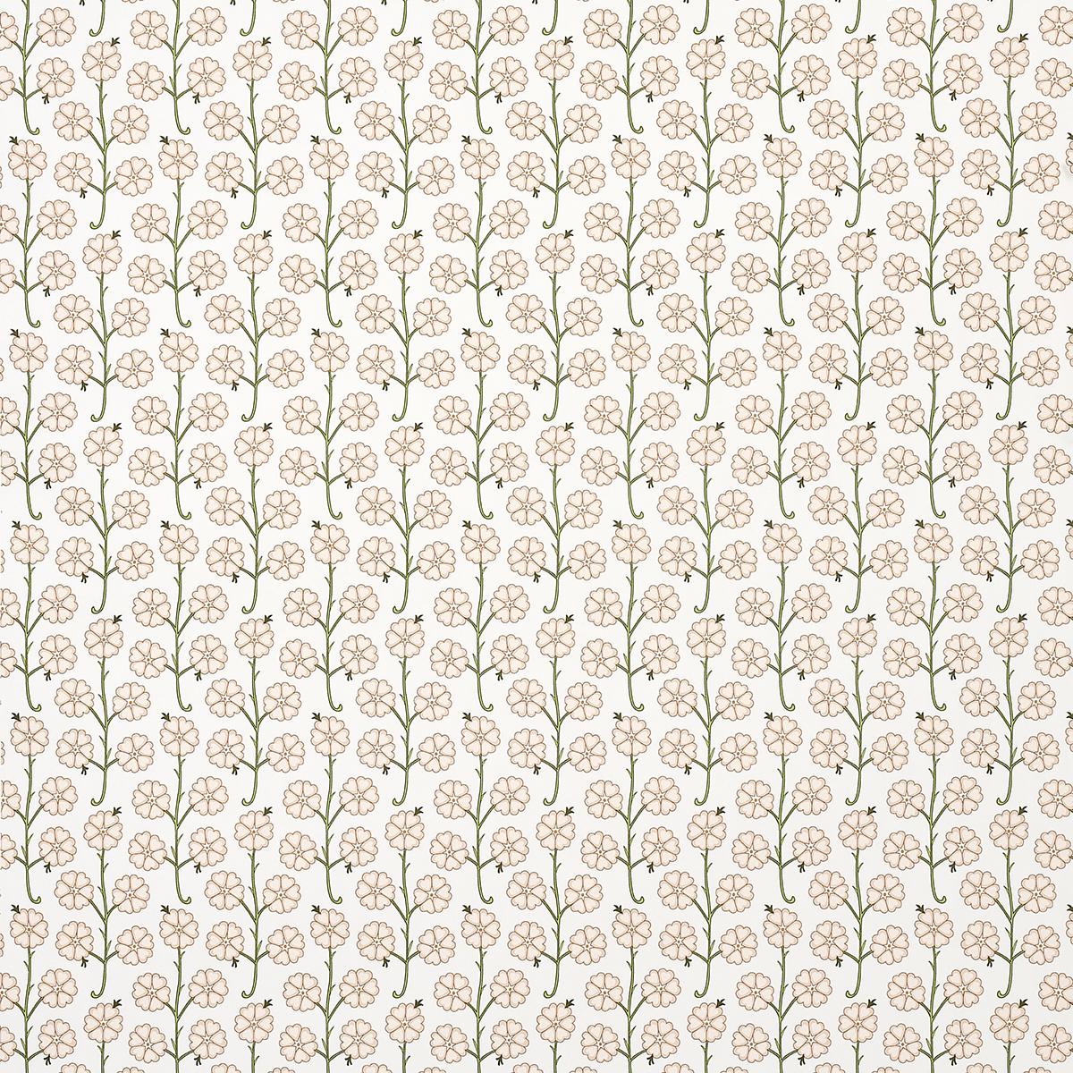 Schumacher Gardenia Flax Wallpaper