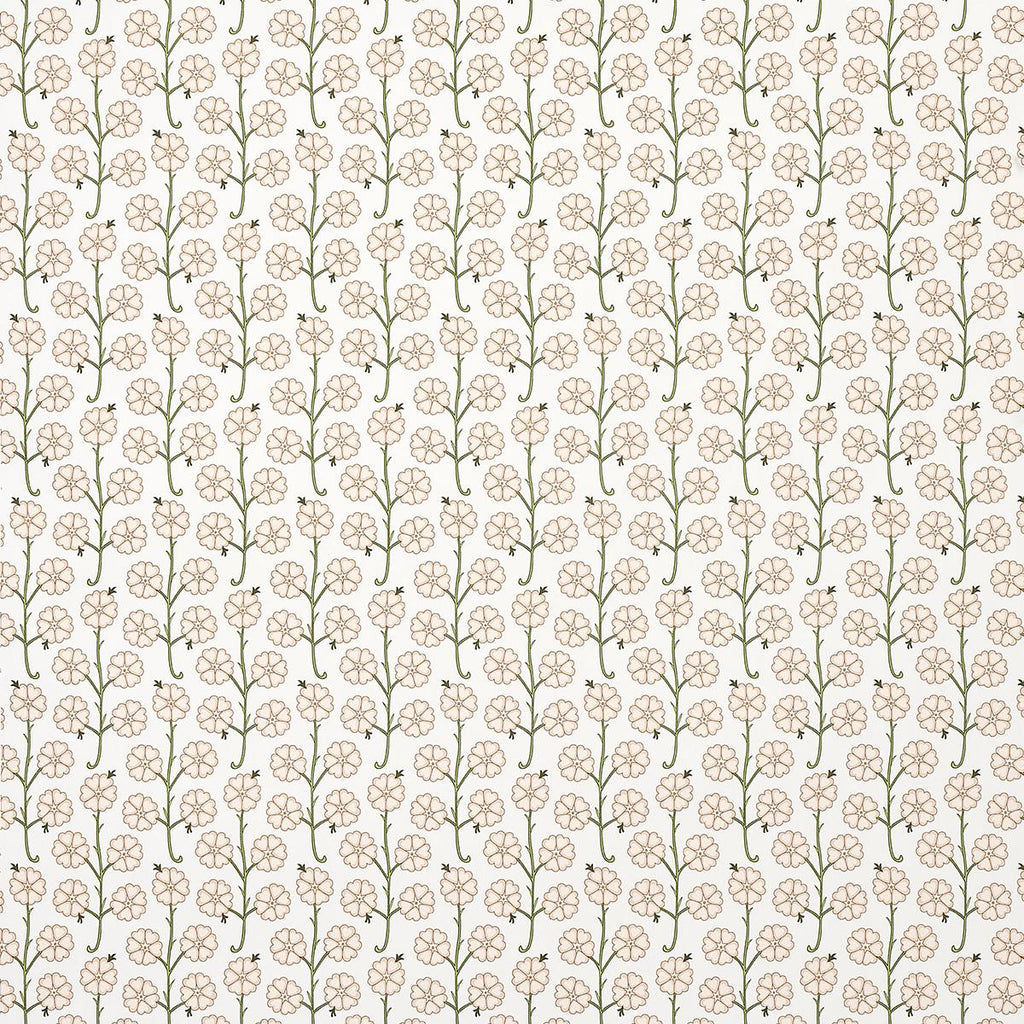 Schumacher Gardenia Flax Wallpaper