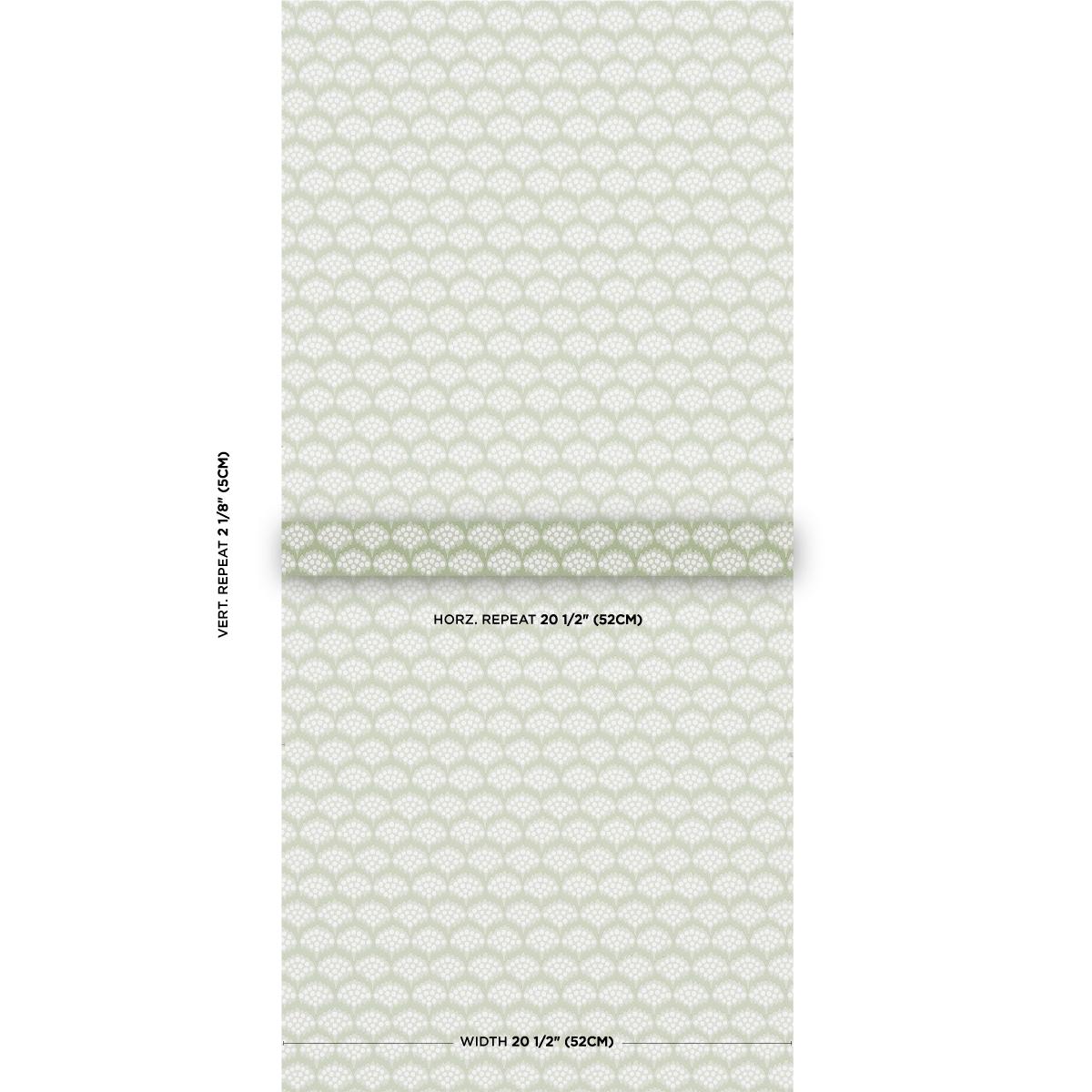 Schumacher Pollen Moss Wallpaper