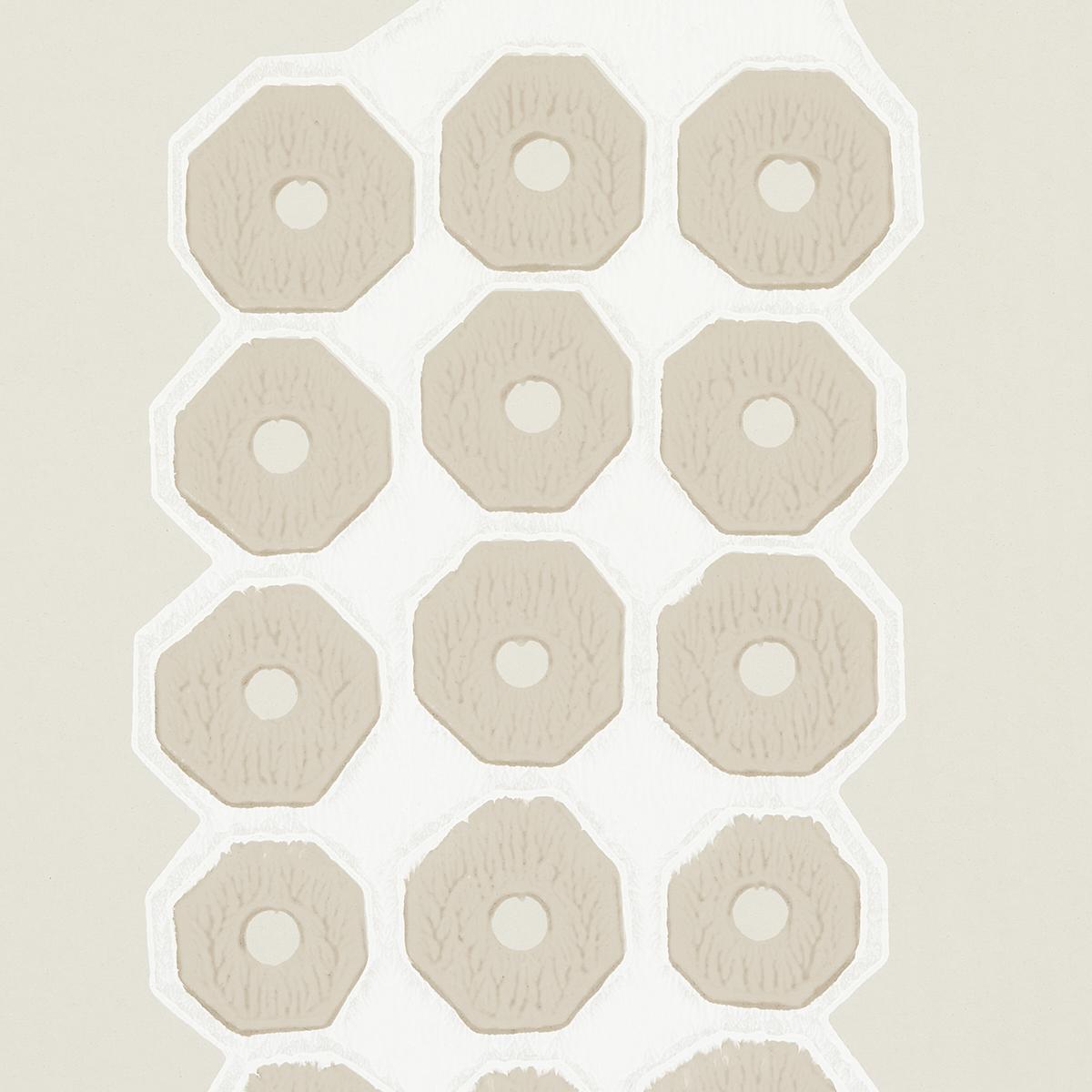 Schumacher Hollywood Grape Gesso Wallpaper