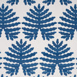 Schumacher Palma Sola Indoor/Outdoor Navy Fabric