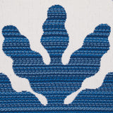Schumacher Palma Sola Indoor/Outdoor Navy Fabric