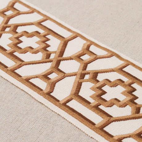 Schumacher Camel Zanzibar Trellis Tape