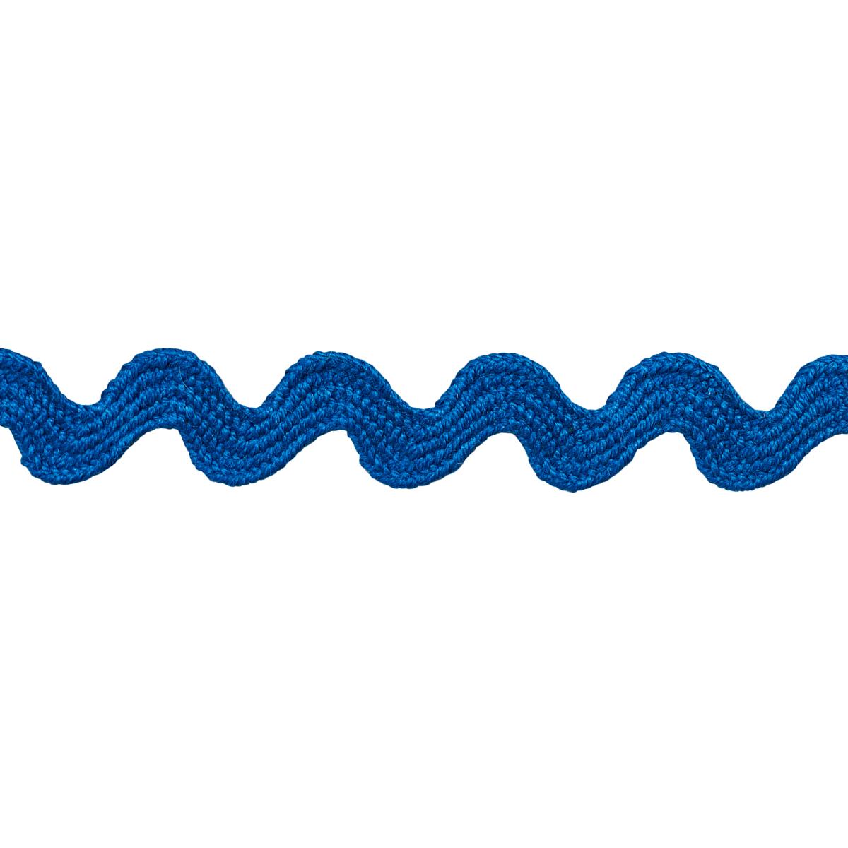 Schumacher Dark Blue Ric Rac Tape Small