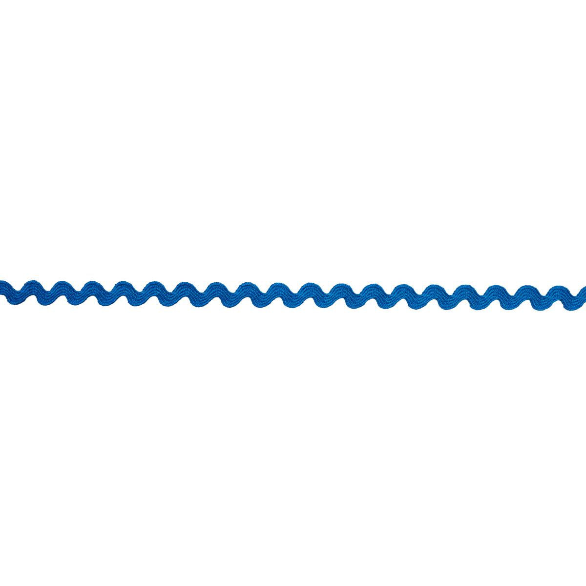 Schumacher Dark Blue Ric Rac Tape Small