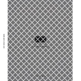 Schumacher Bamboo Trellis Indoor/Outdoor Black Fabric