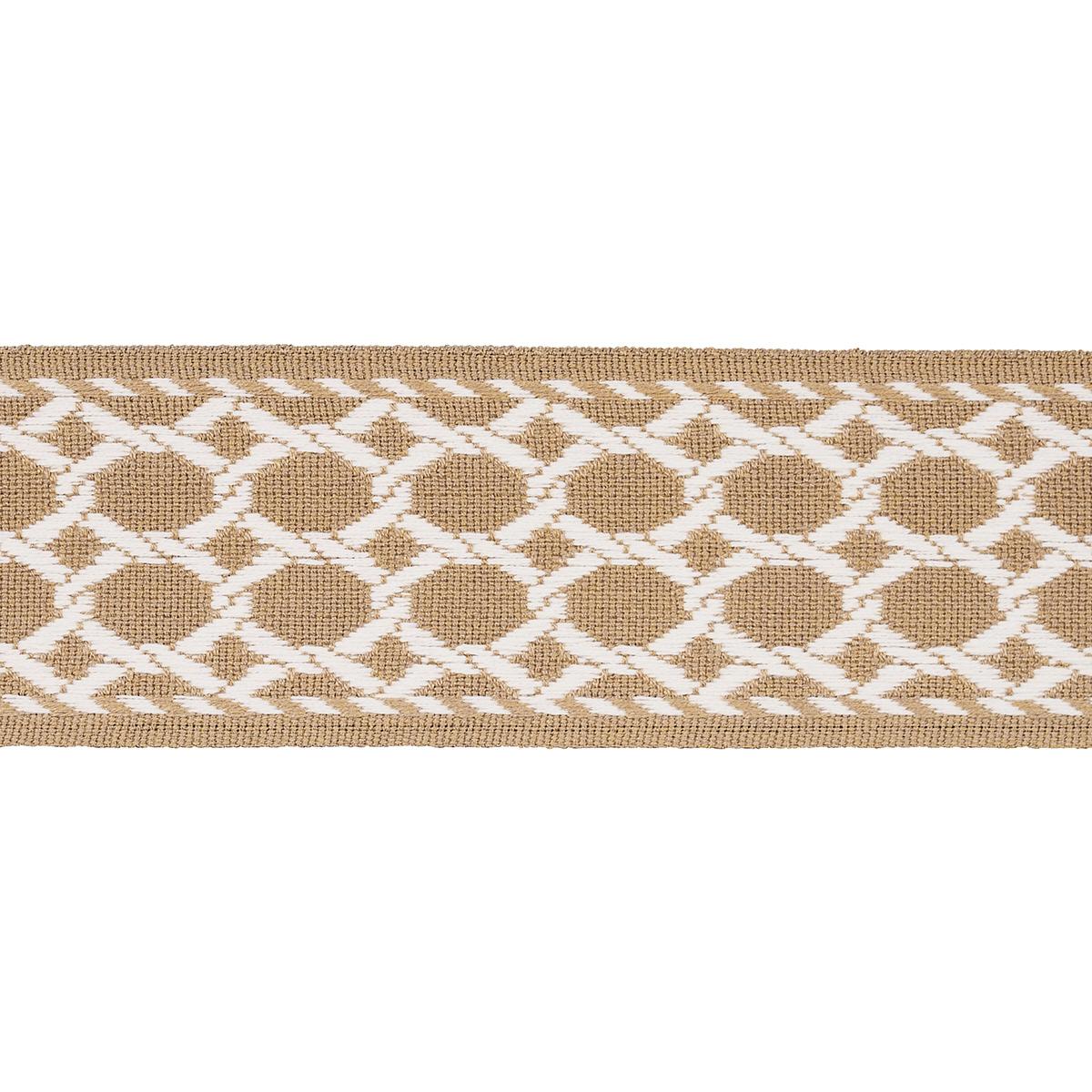 Schumacher Sand Lattice Indoor/Outdoor Tape