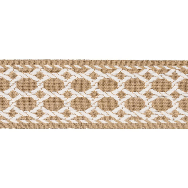 Schumacher Sand Lattice Indoor/Outdoor Tape