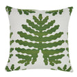 Schumacher Palma Sola I/O Green 18" x 18" Pillow