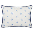 Schumacher Porcelain 16" x 12" Margie Floral Pillow