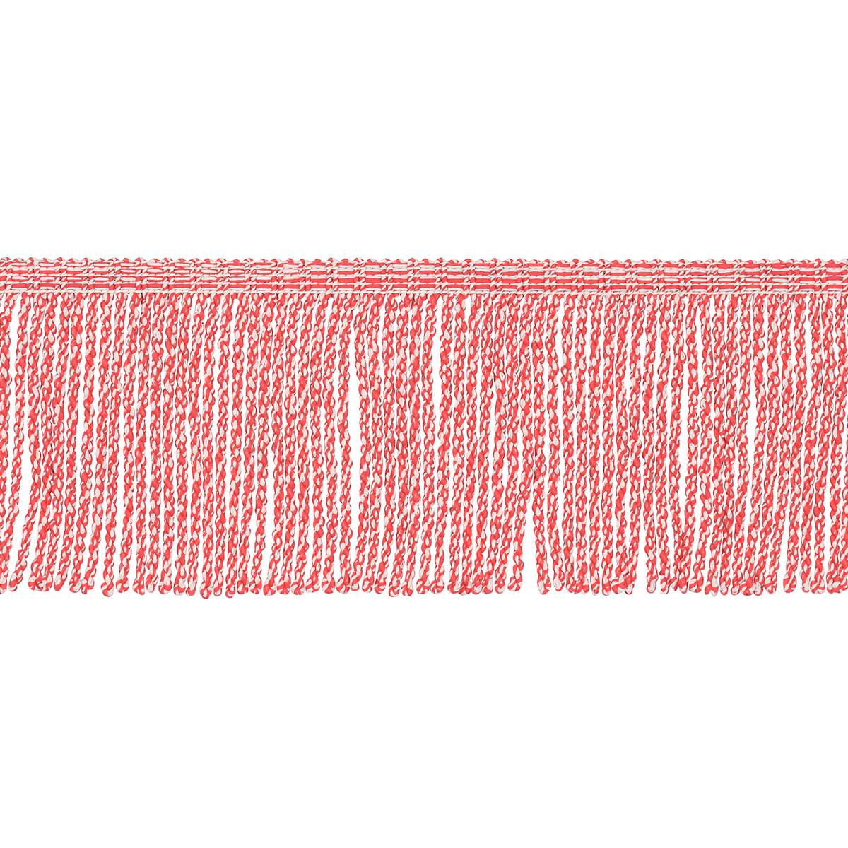 Schumacher Outdoor Boullion Fringe Coral Trim