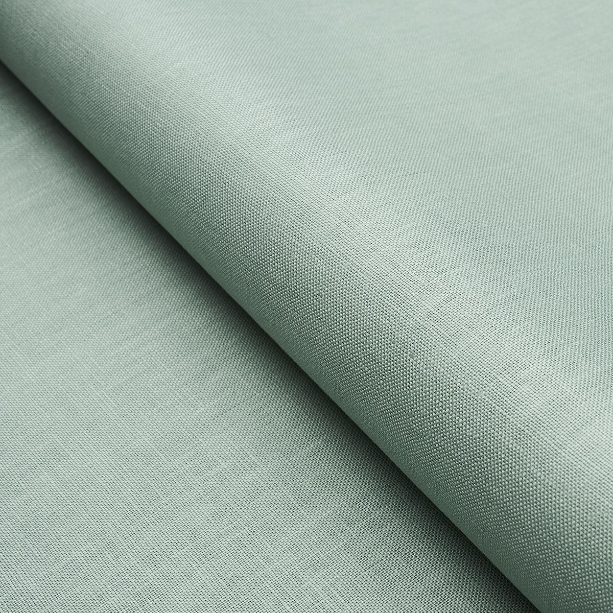 Schumacher Middleton Linen Green Fabric