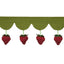 Schumacher Strawberry Jam Green Trim