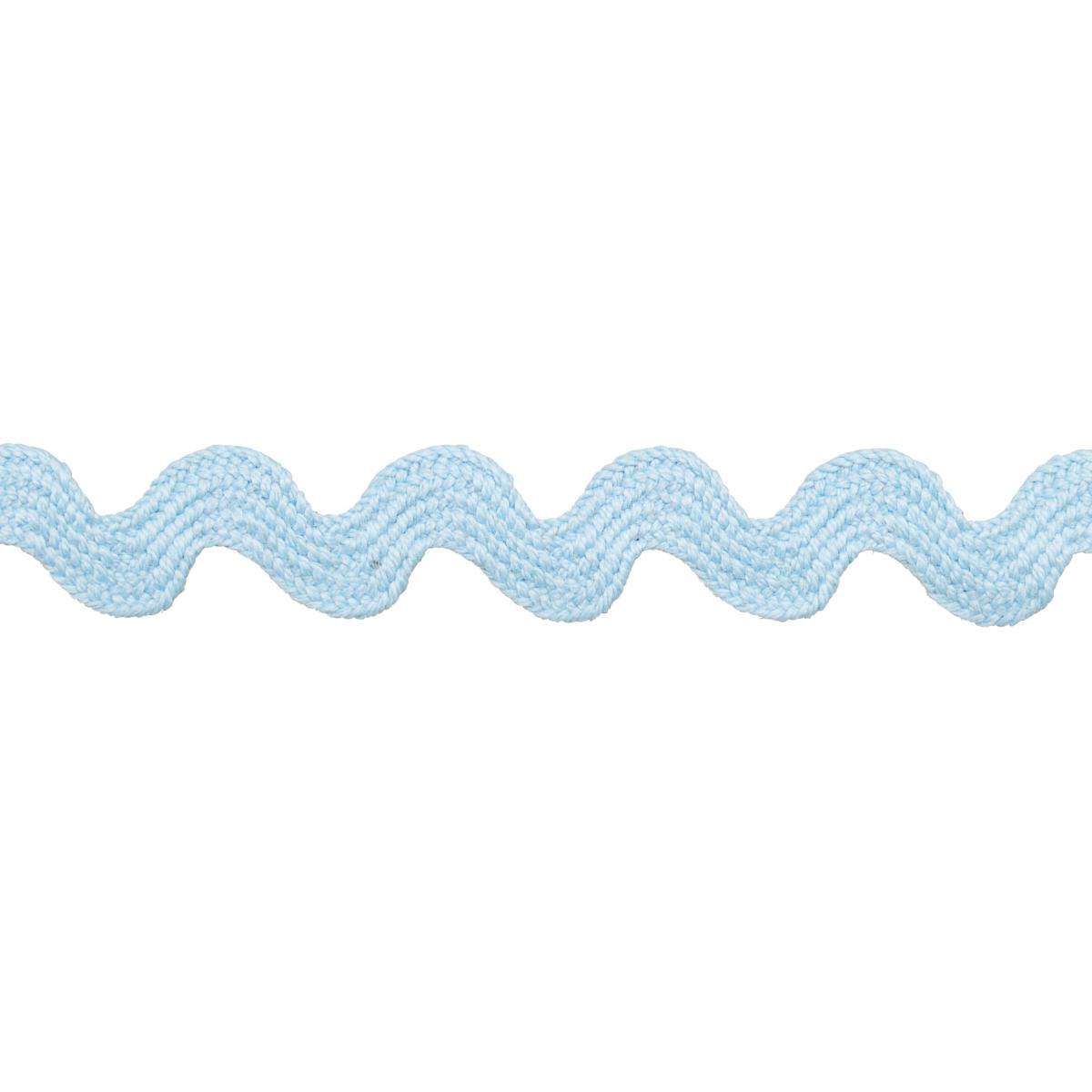 Schumacher Pale Blue Ric Rac Tape Small