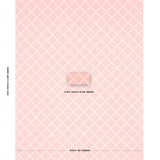 Schumacher Bamboo Trellis Indoor/Outdoor Pink Fabric