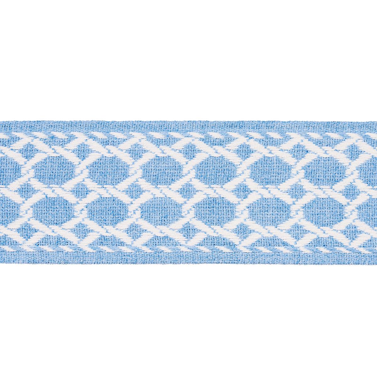 Schumacher Chambray Lattice Indoor/Outdoor Tape