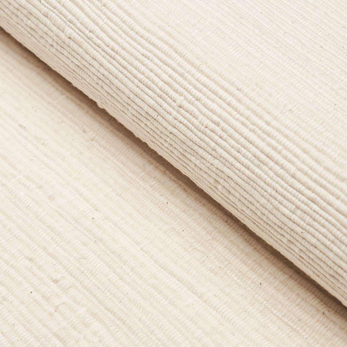 Schumacher Zeta Handwoven Texture Natural Fabric