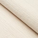Schumacher Zeta Handwoven Texture Natural Fabric