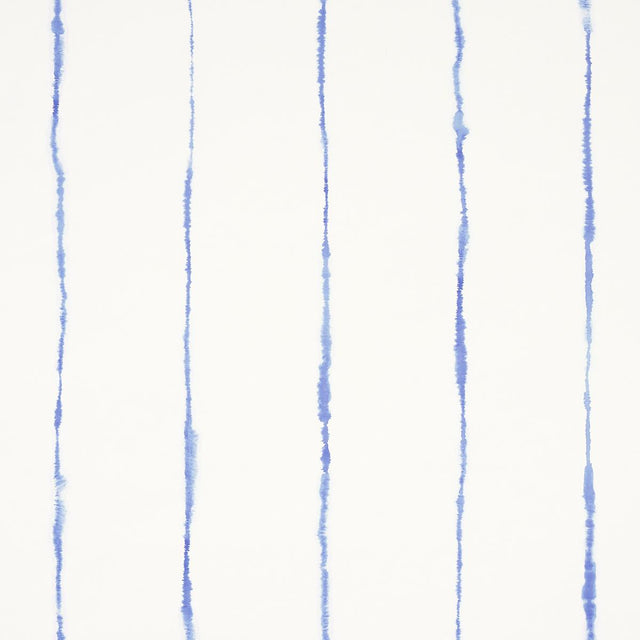 Schumacher Backdrop X Schumacher Ephemera Cornflower Wallpaper