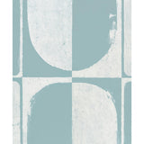 Schumacher Backdrop X Schumacher The Cloisters Panel Set Soft Blue Wallpaper