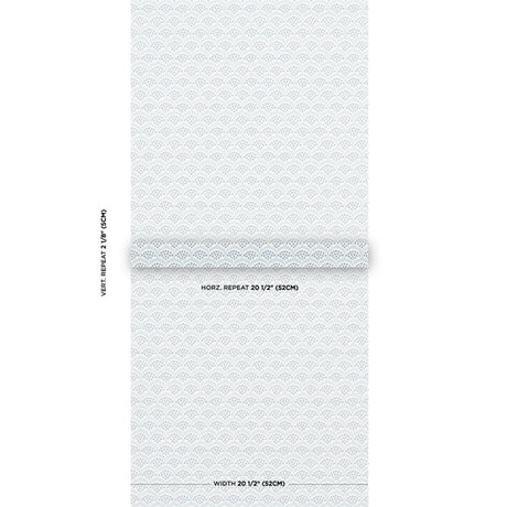 Schumacher Pollen Delft Wallpaper