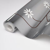 Schumacher Hollywood Grape Aluminum Wallpaper