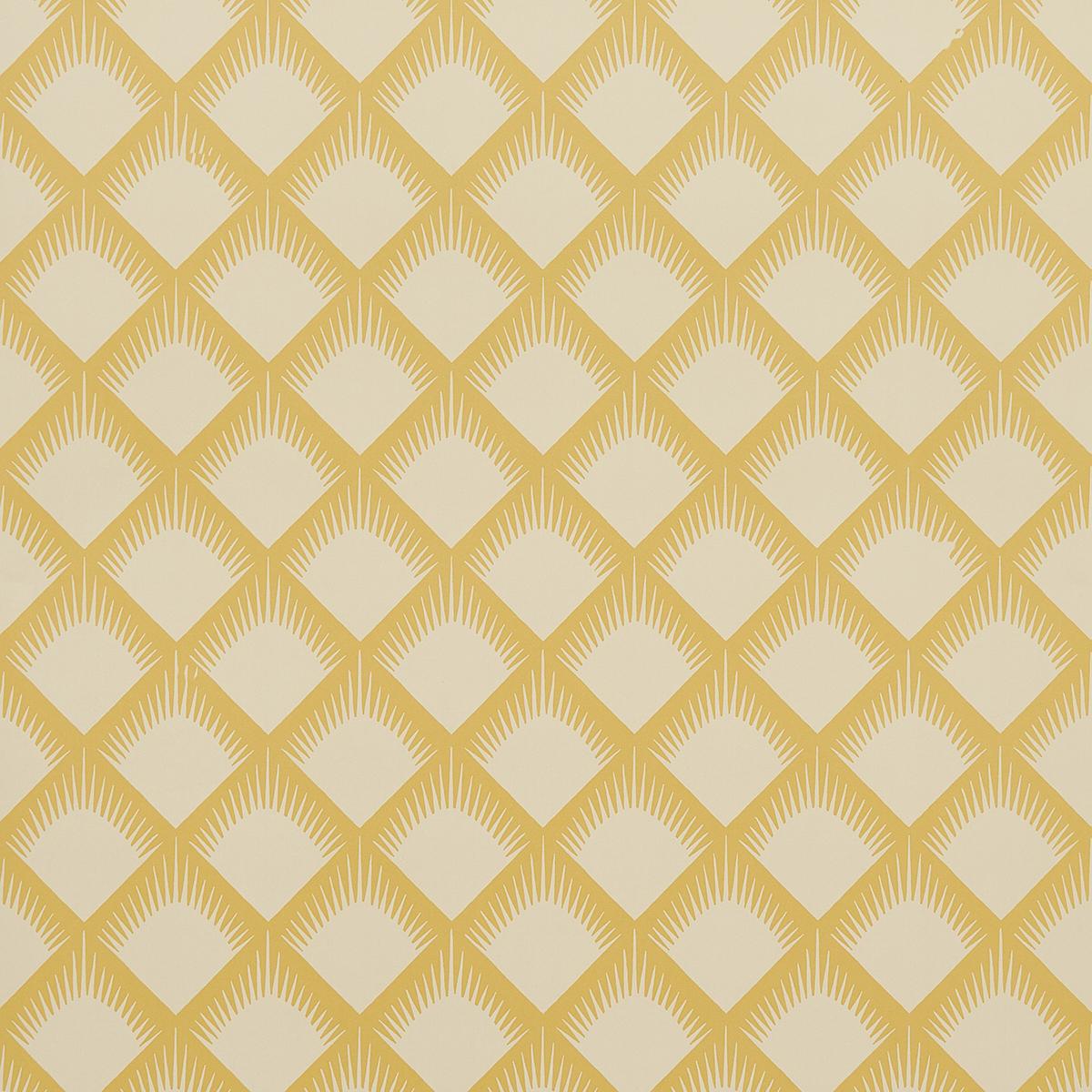 Schumacher Maize Mustard Wallpaper