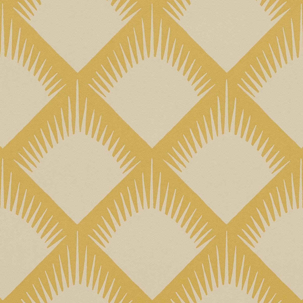 Schumacher Maize Mustard Wallpaper